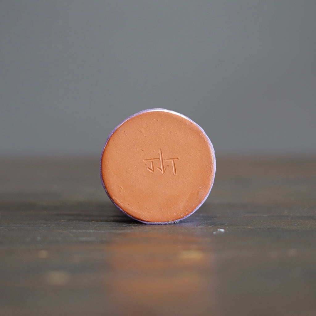 Lavender / Orange Mini Bottle Vase #JT416E