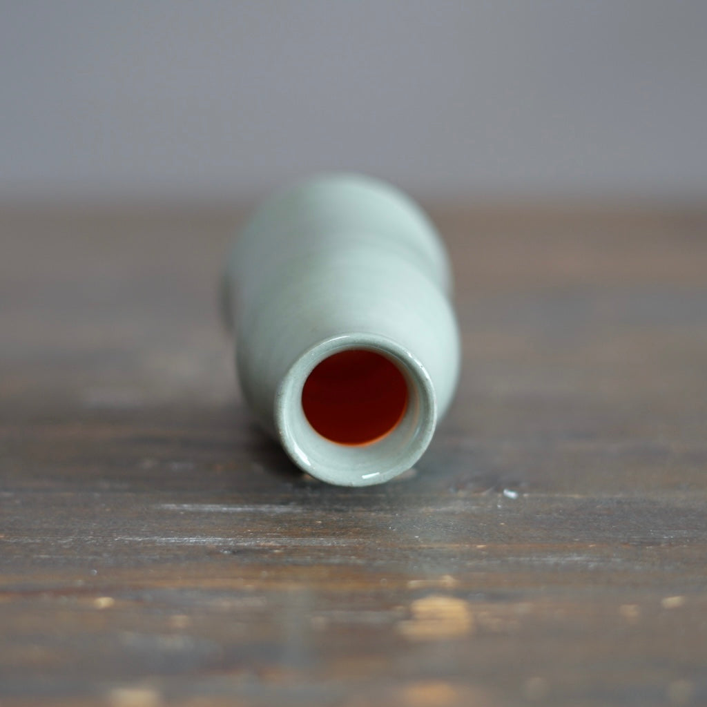 Green / Orange Mini Bottle Vase #JT416F