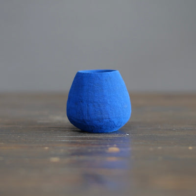 Blue / Yellow Mini Dino Vase #JT417