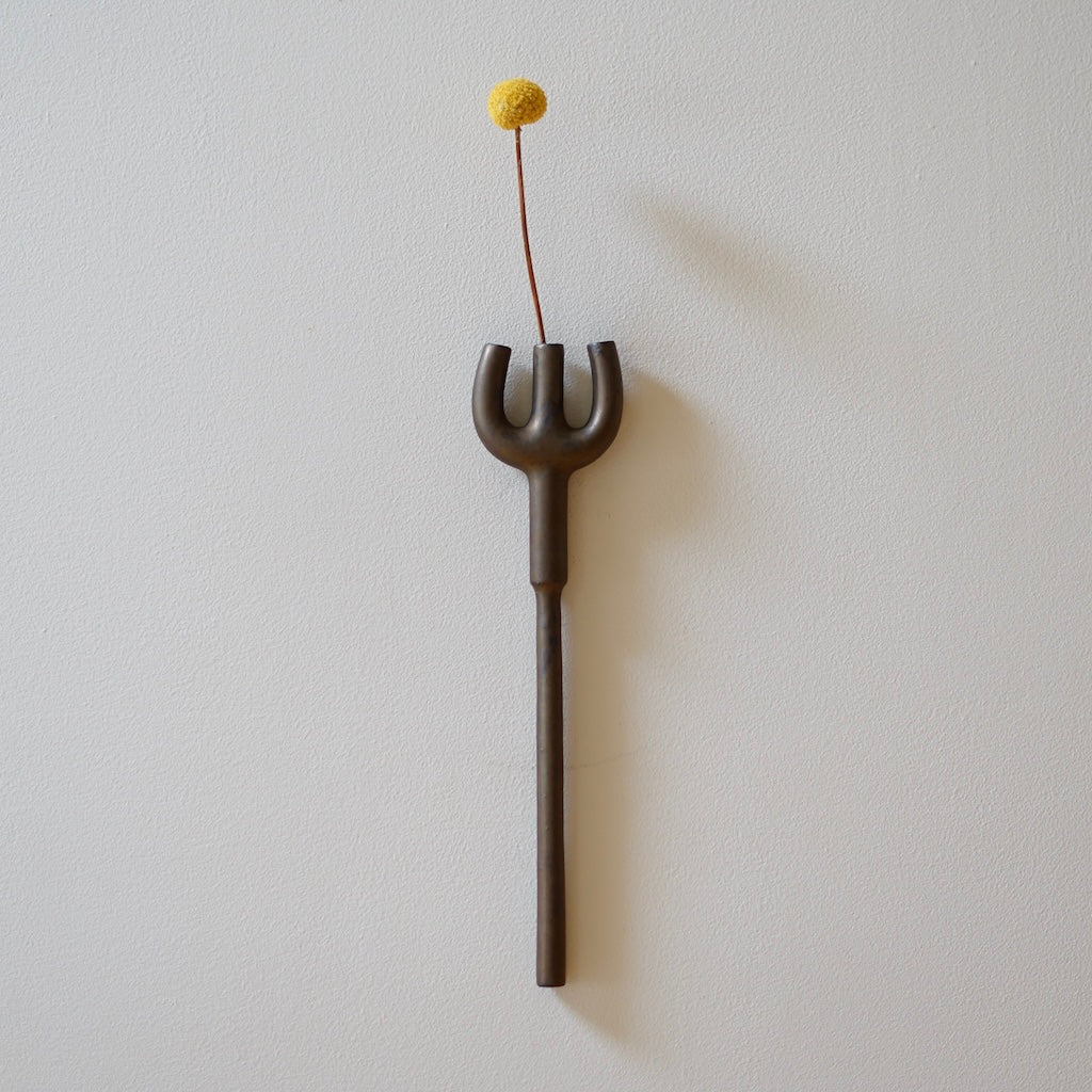 Hanging Pitchfork Flower Vase #KT138