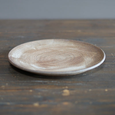 Brown Dinner plate #AK53