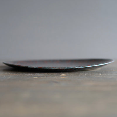 Red Dots Dinner Plate #LK875