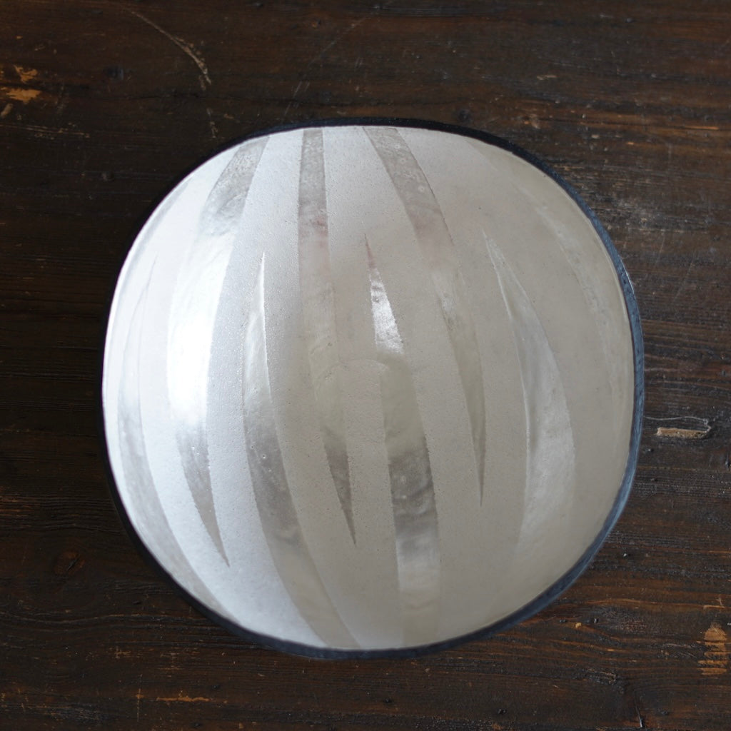 Twisted Silver Serving Bowl #OMT124A