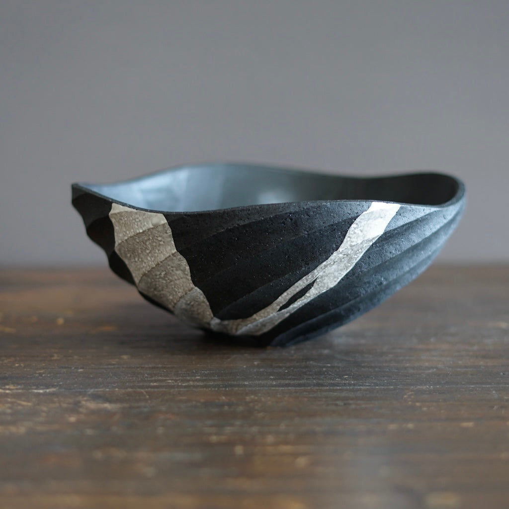 Twisted Silver Serving Bowl #OMT124B