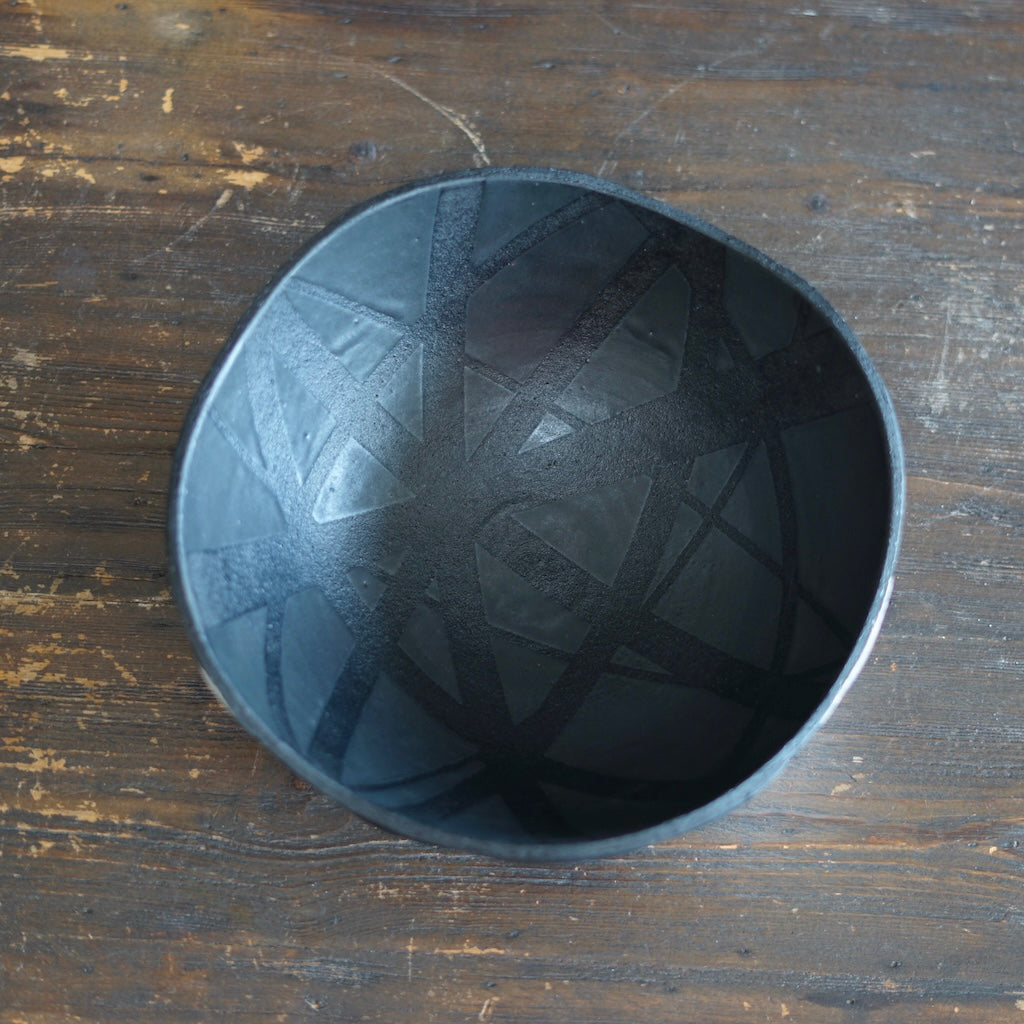 Twisted Silver Serving Bowl #OMT124B