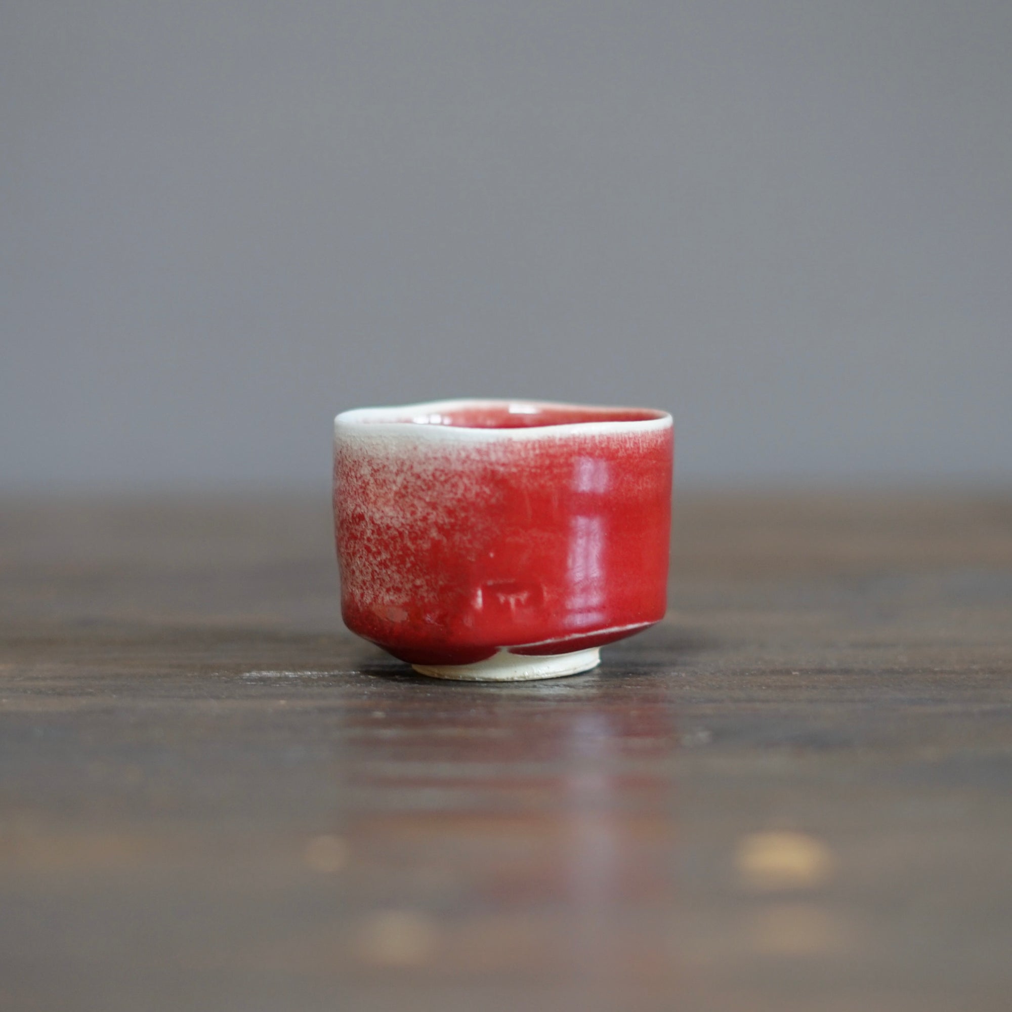 Red GUINOMI Sake Cup #SY633