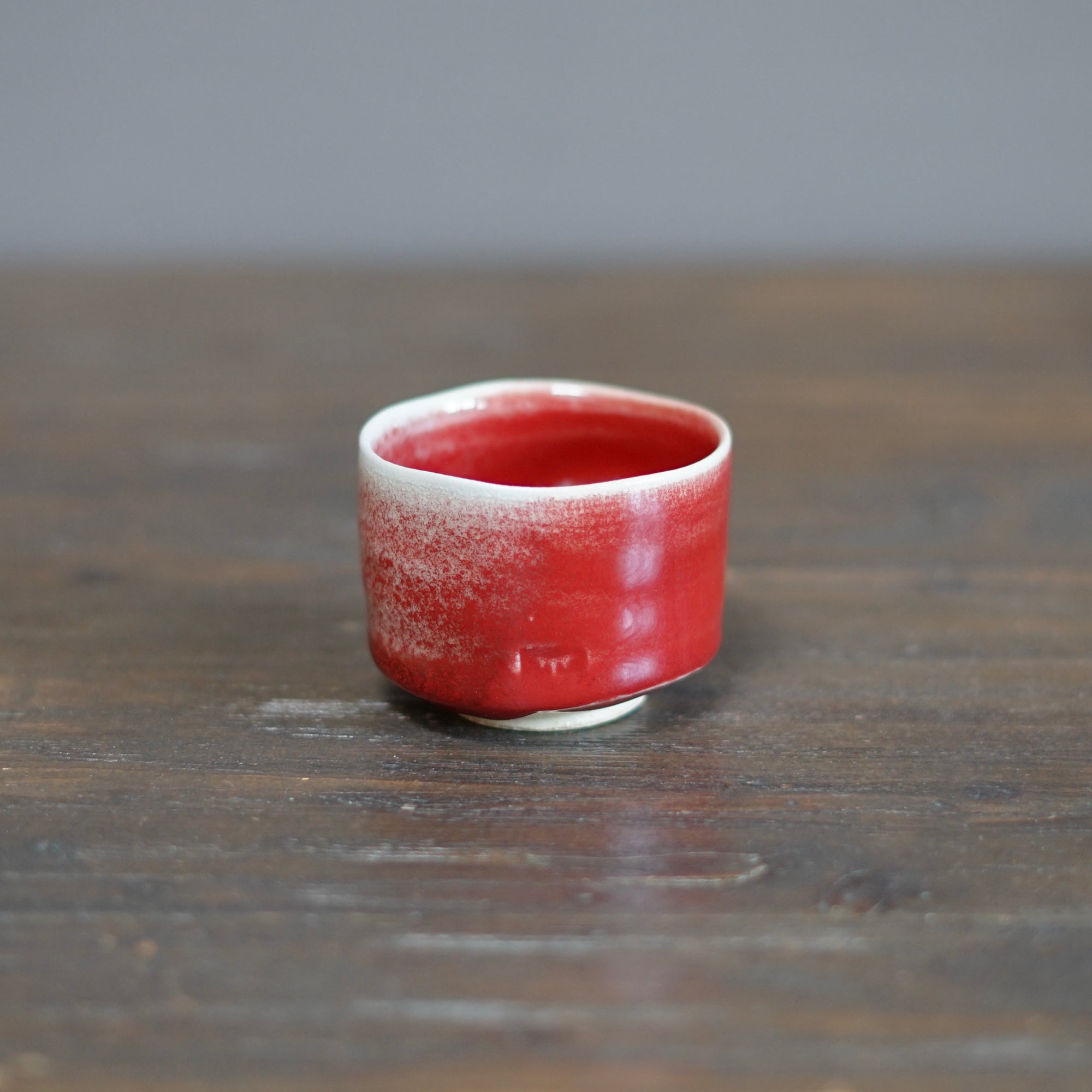 Red GUINOMI Sake Cup #SY633