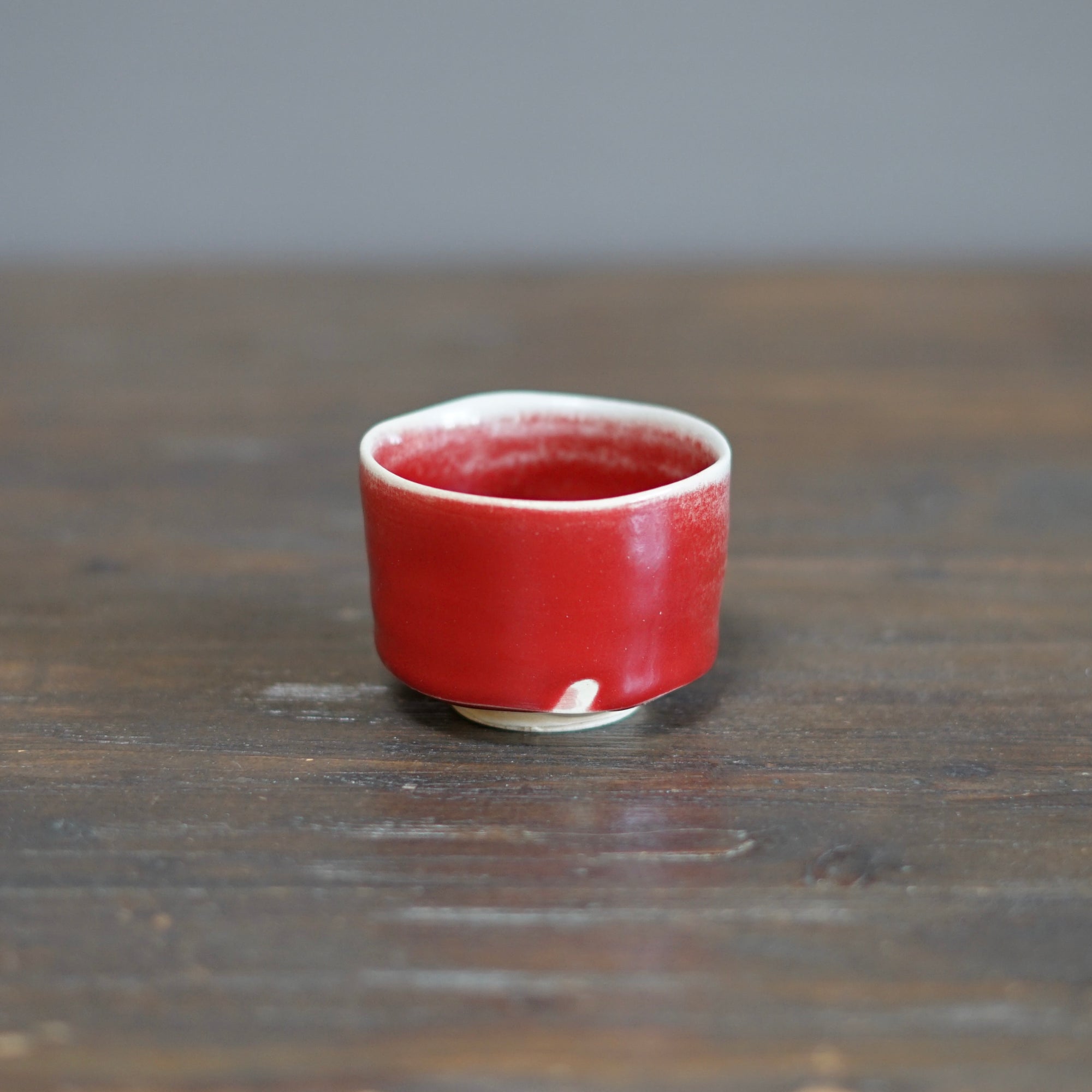 Red GUINOMI Sake Cup #SY633
