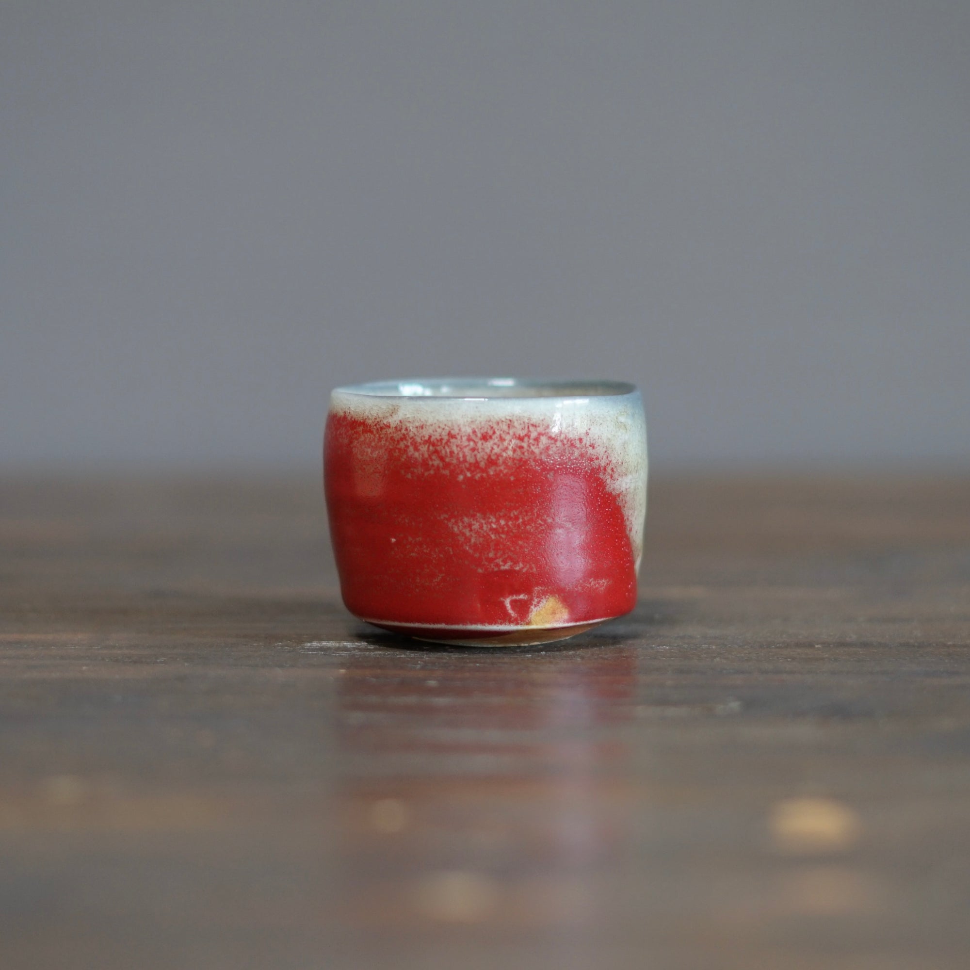 Red GUINOMI Sake Cup #SY634