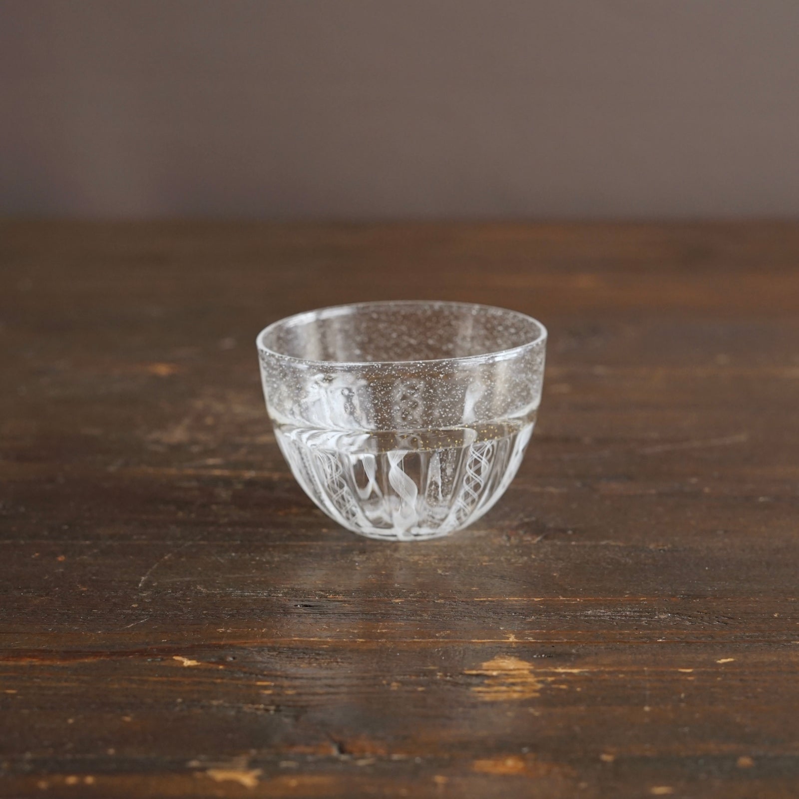 White Lace GUINOMI Sake Cup #NS38
