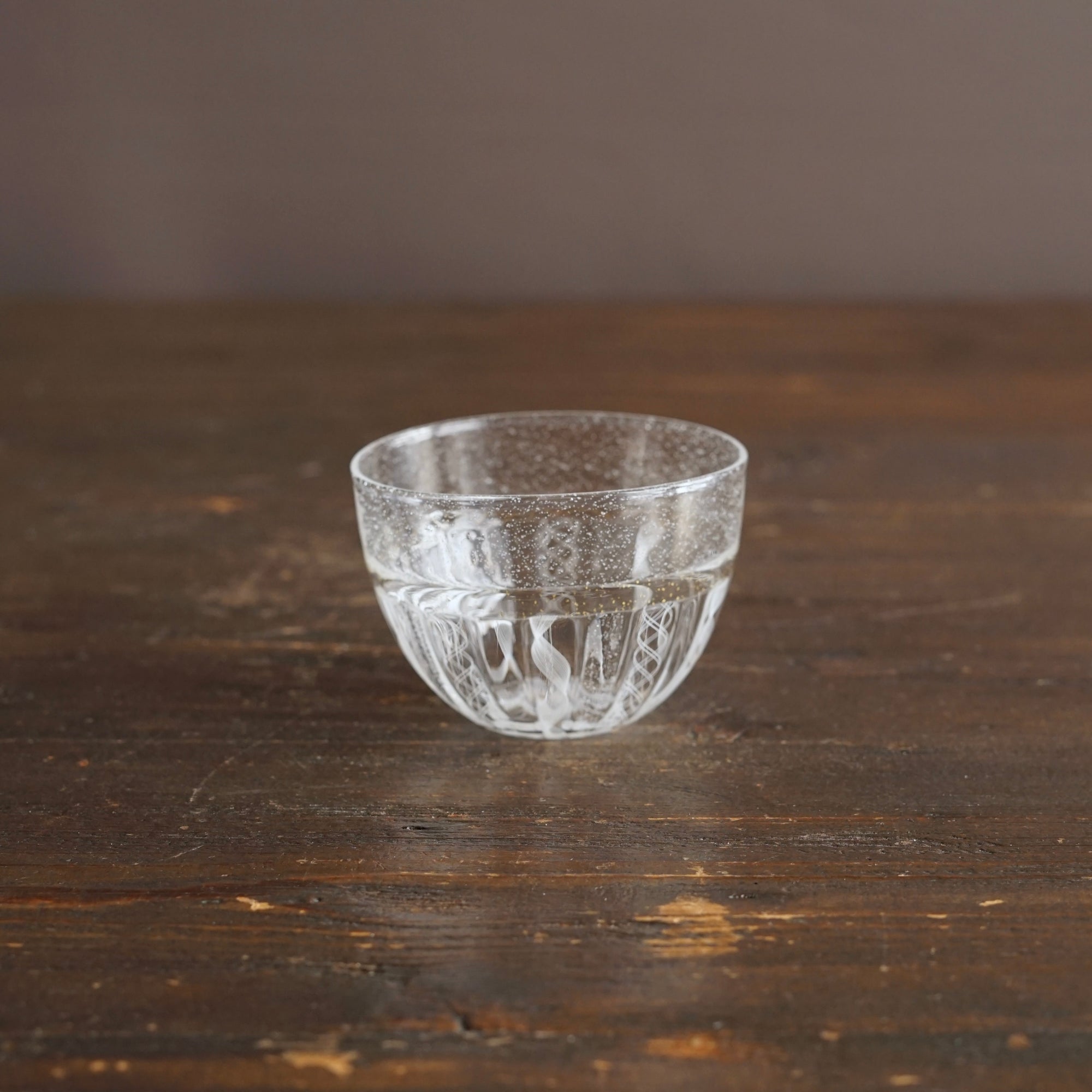 White Lace GUINOMI Sake Cup #NS38