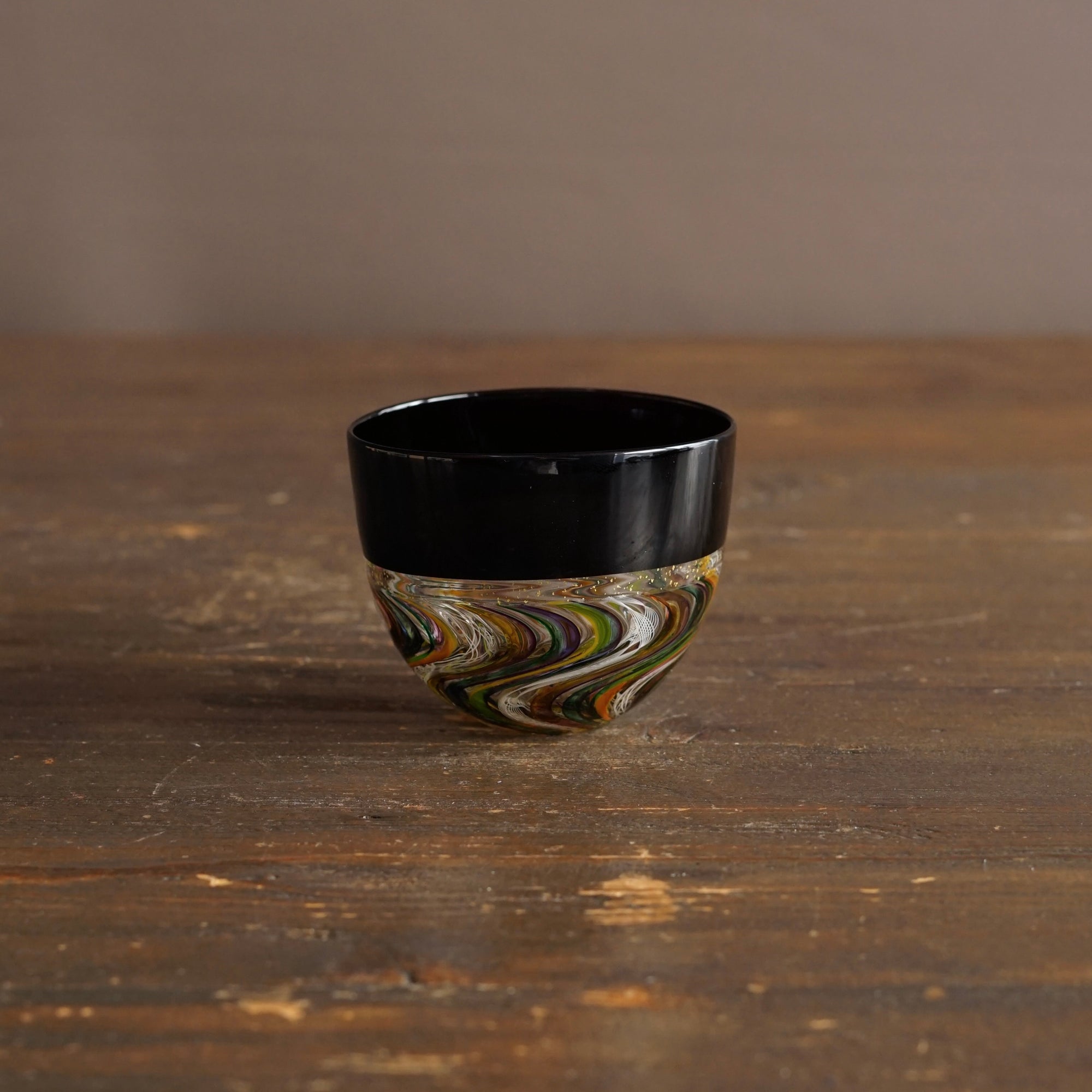 Rainbow Wave Lace GUINOMI Sake Cup #NS40