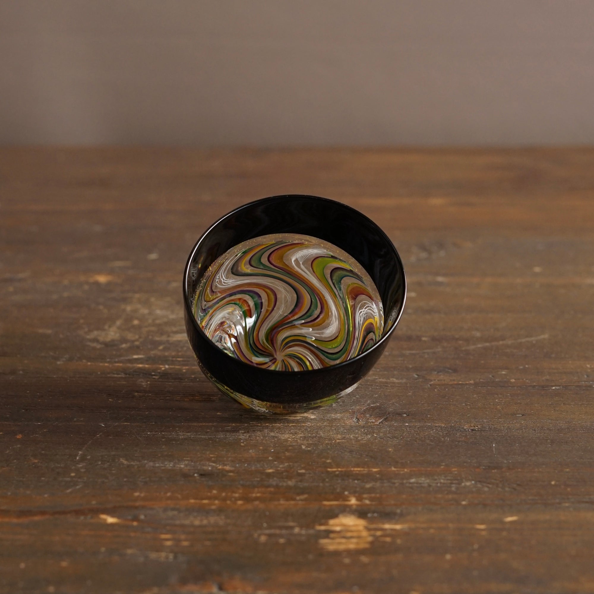 Rainbow Wave Lace GUINOMI Sake Cup #NS40