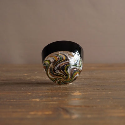 Rainbow Wave Lace GUINOMI Sake Cup #NS40