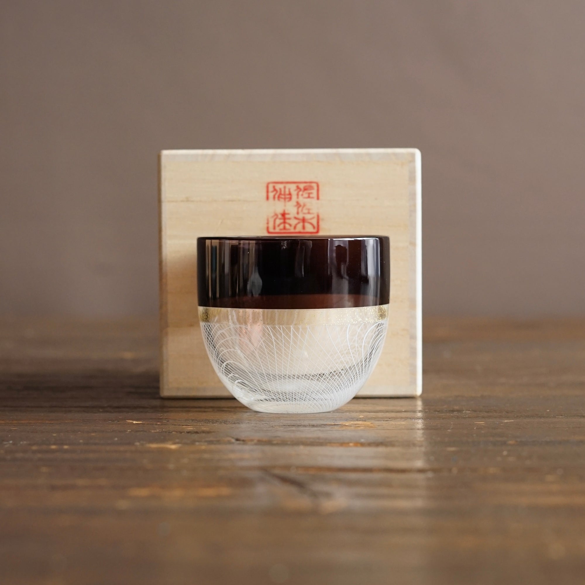White Lace GUINOMI Sake Cup #NS41
