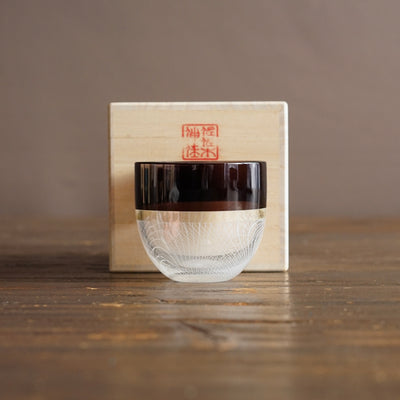 White Lace GUINOMI Sake Cup #NS41