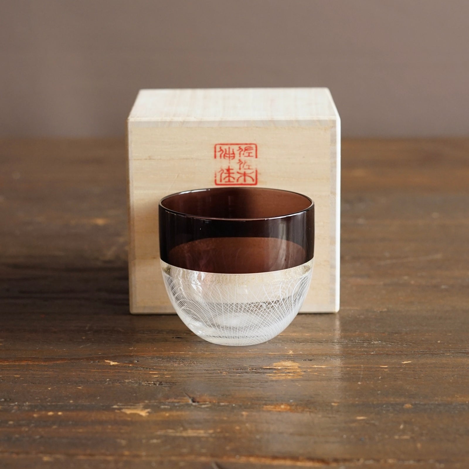 White Lace GUINOMI Sake Cup #NS41