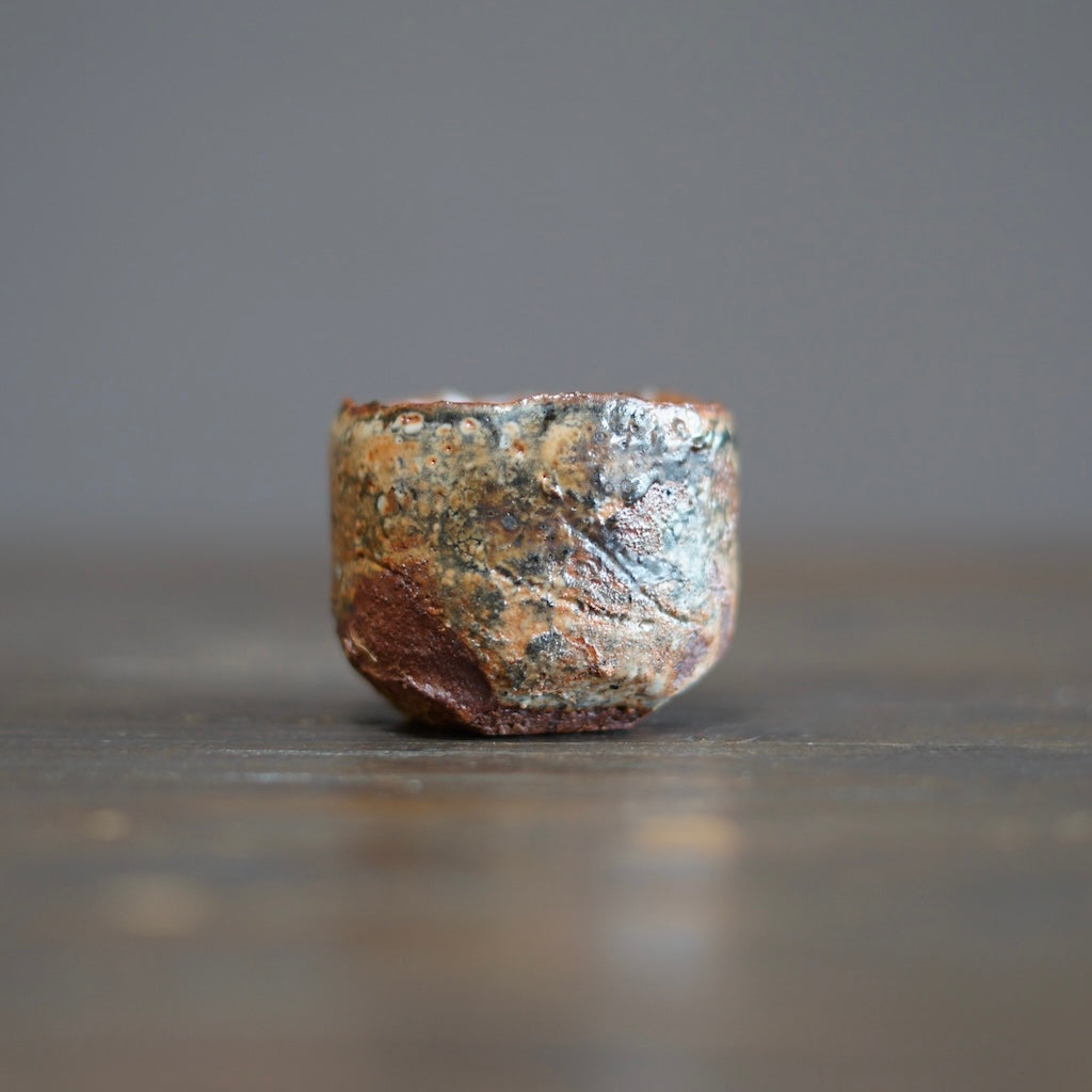 Wood Fired GUINOMI Sake Cup #FQ732E