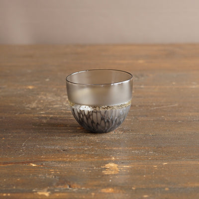 Multifaceted Black GUINOMI Sake Cup #NS43