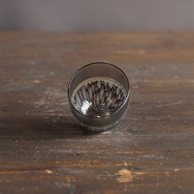 Multifaceted Black GUINOMI Sake Cup #NS43