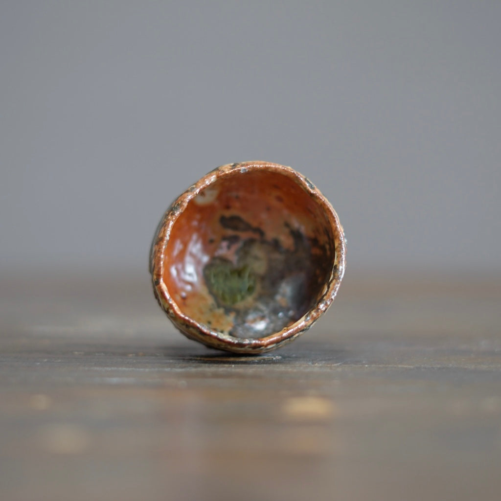 Wood Fired GUINOMI Sake Cup #FQ732E