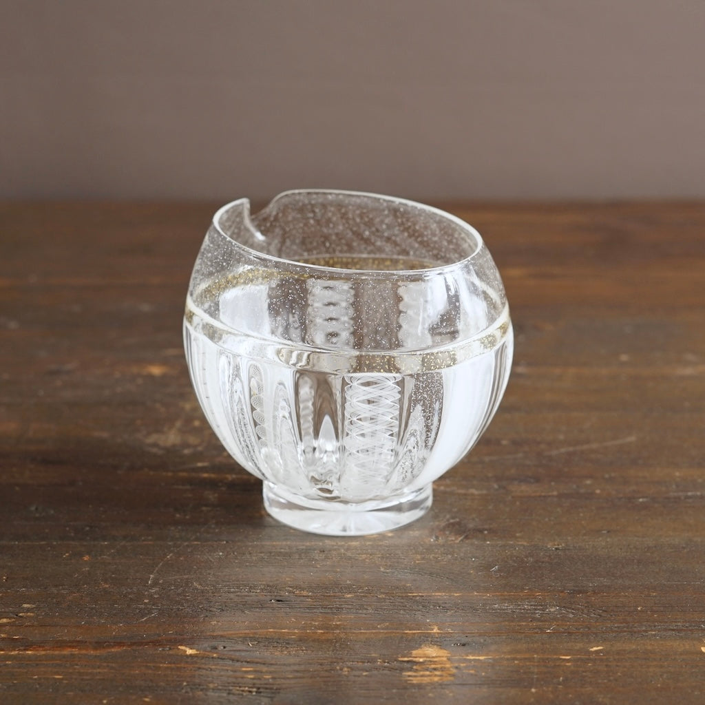 White Lace KATAKUCHI Sake Server #NS44