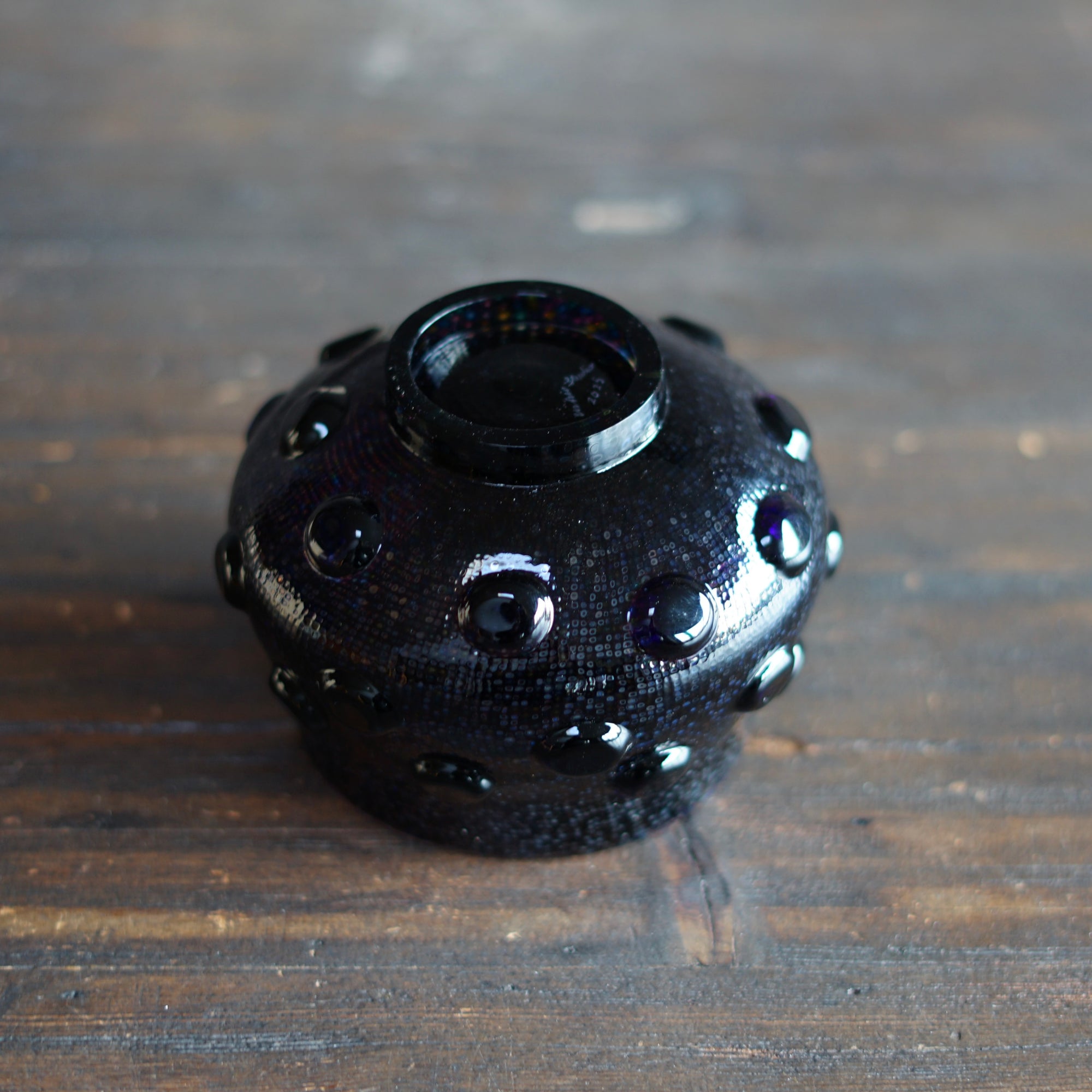 "RAHOTSU" Buddha's Curls Tea Ceremony Bowl #F1