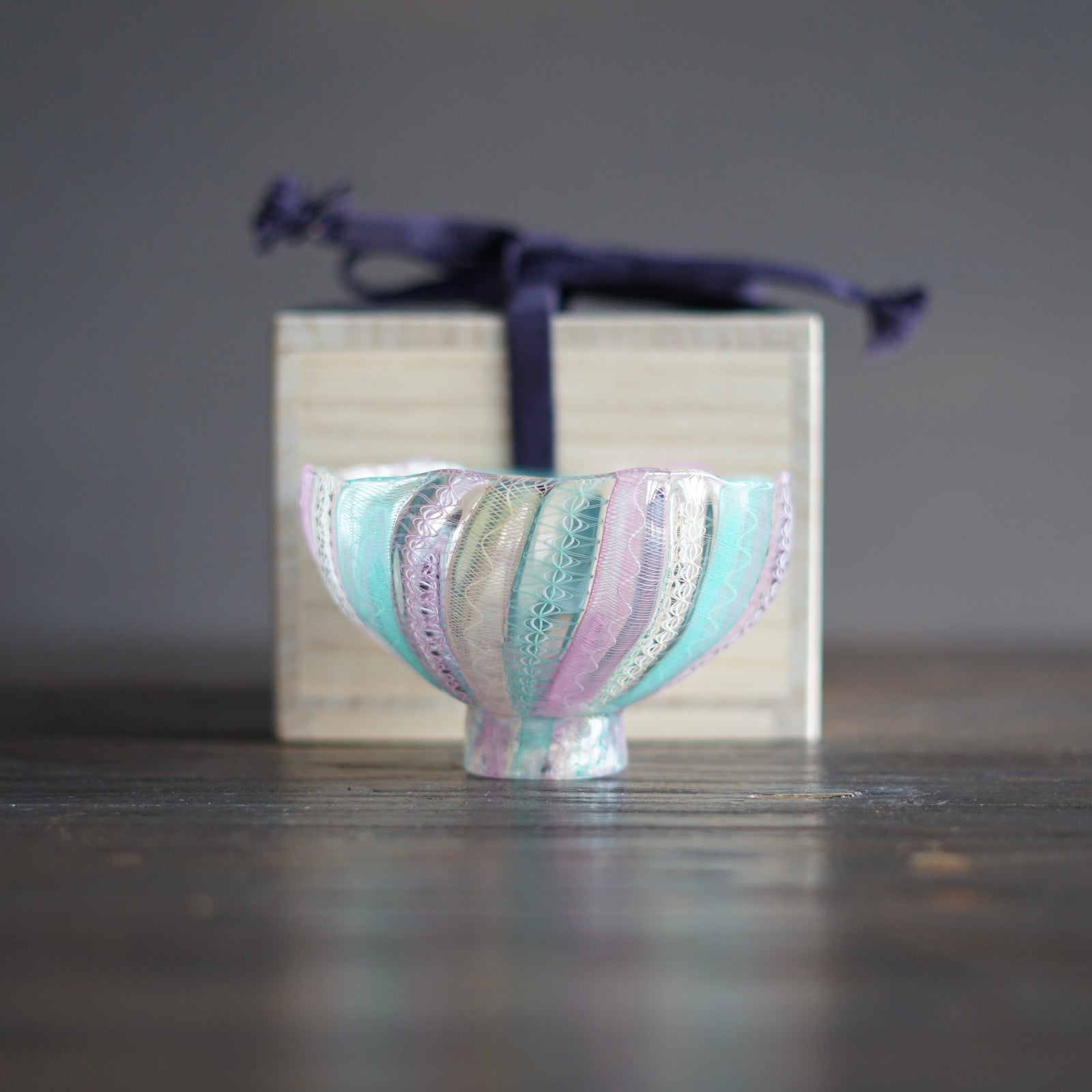 "Tricolore" Tea Ceremony Bowl #U2