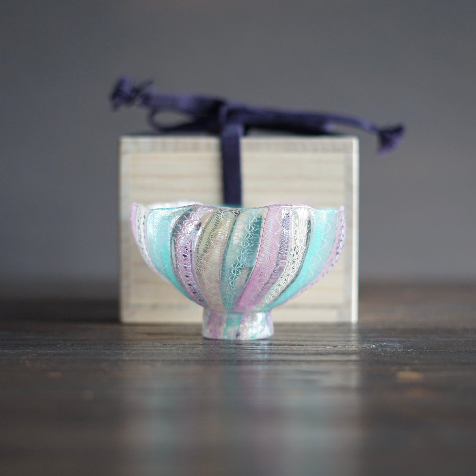 "Tricolore" Tea Ceremony Bowl #U2