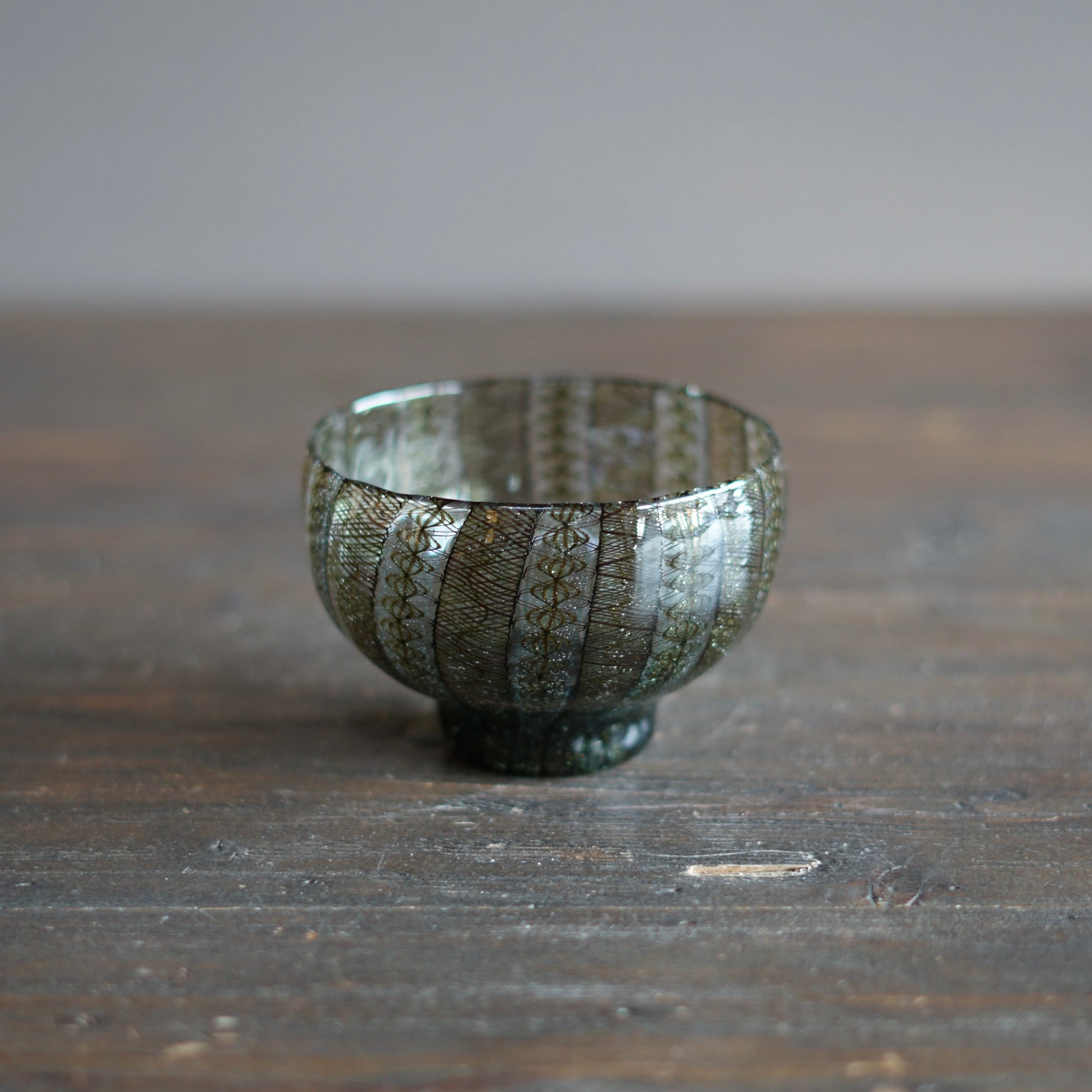 "Godzilla" Tea Ceremony Bowl #U6
