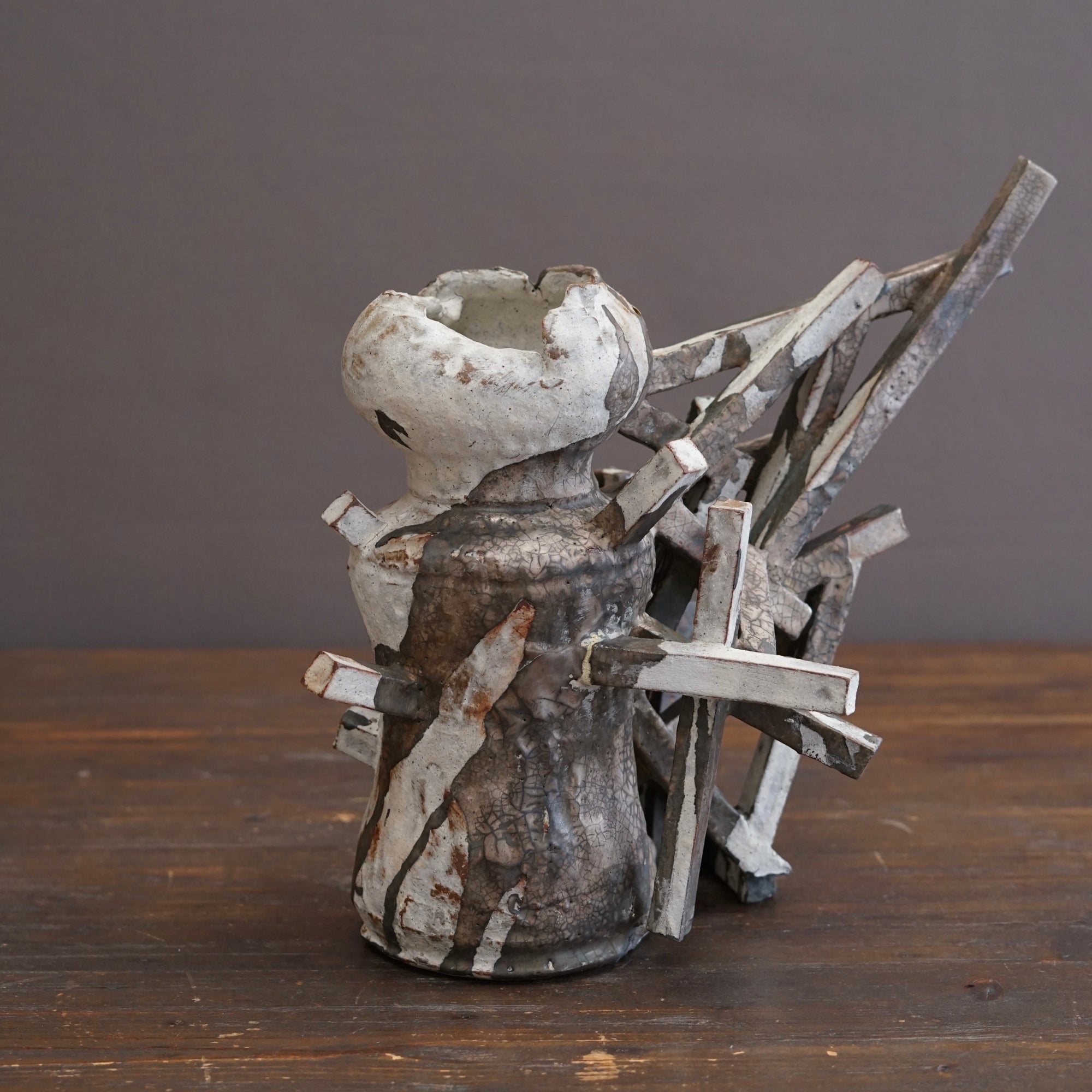 Flower Vase with Handle #HT16