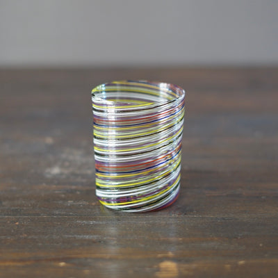 Spiral Glass Tumbler #U7B