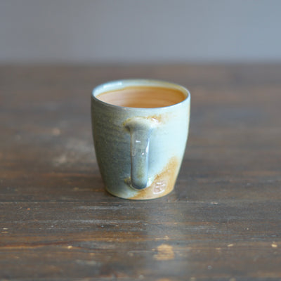 Wood Fired Porcelain Mug Cup #SY895A