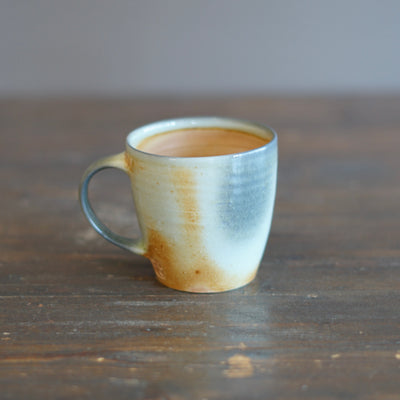 Wood Fired Porcelain Mug Cup #SY895A