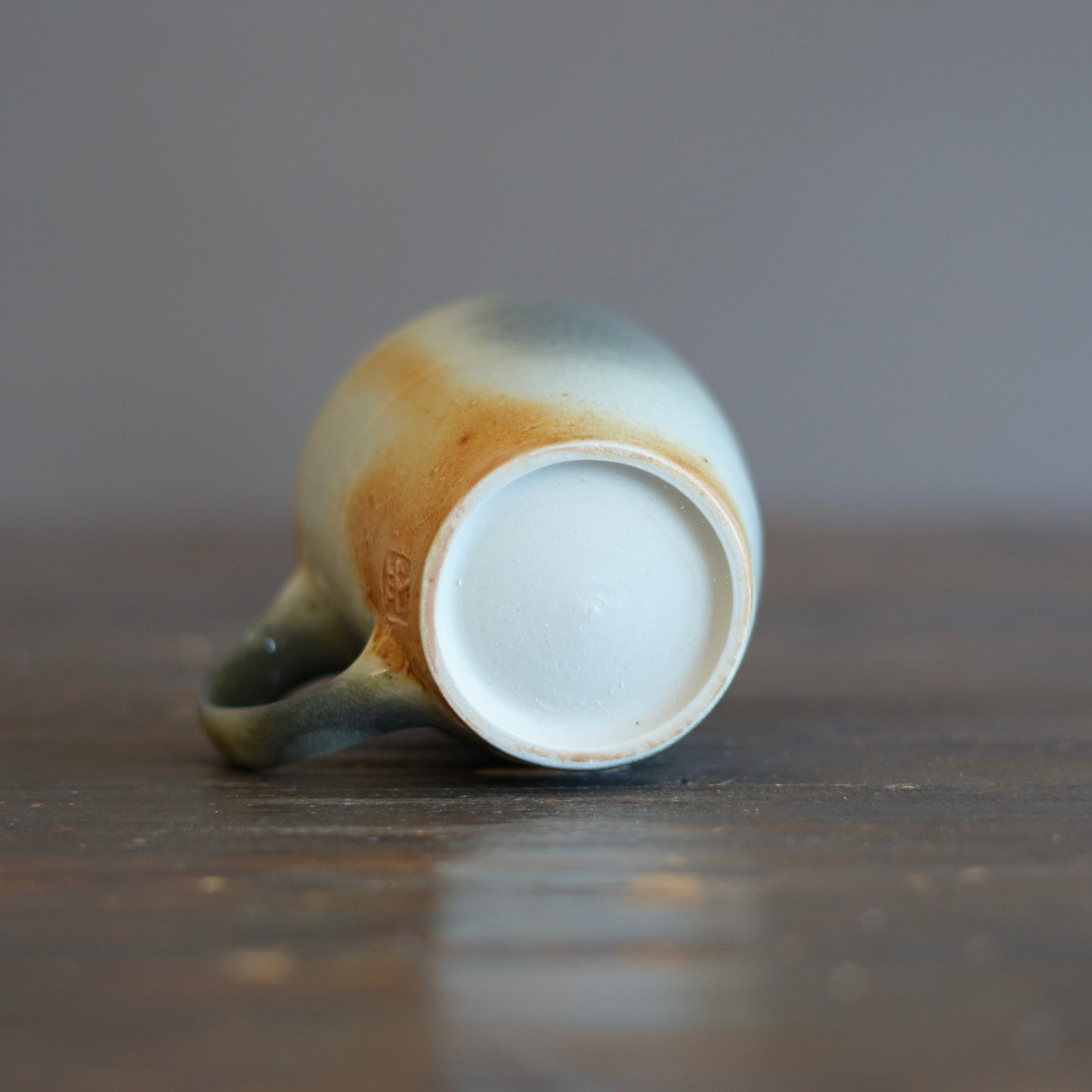 Wood Fired Porcelain Mug Cup #SY895A