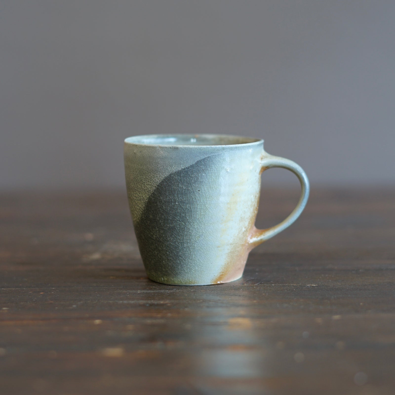 Wood Fired Porcelain Mug Cup #SY895B