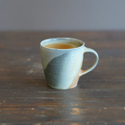 Wood Fired Porcelain Mug Cup #SY895B