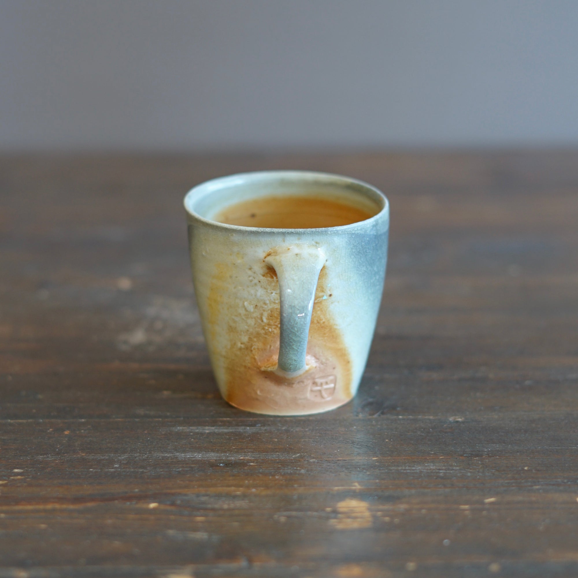 Wood Fired Porcelain Mug Cup #SY895B