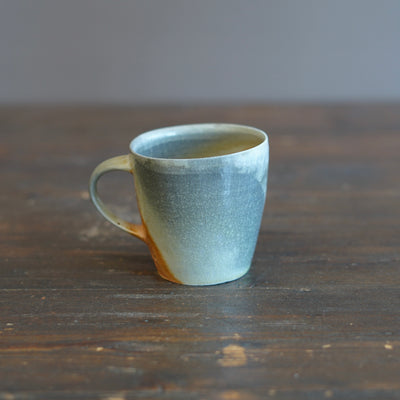 Wood Fired Porcelain Mug Cup #SY895B