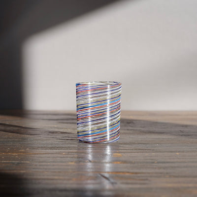 Spiral Glass Tumbler #U7A