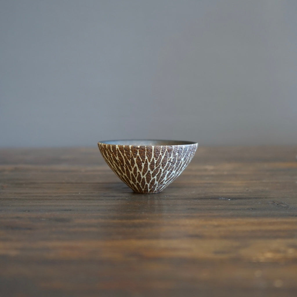 Geometric Inlay GUINOMI Sake Cup #OMT98B