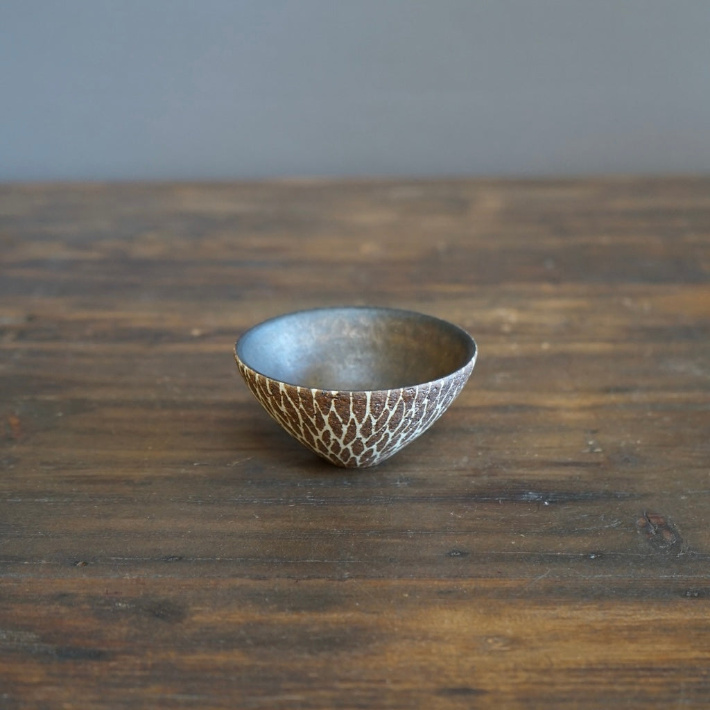 Geometric Inlay GUINOMI Sake Cup #OMT98B