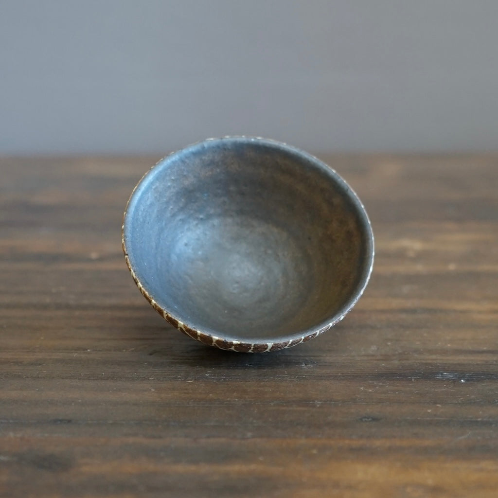 Geometric Inlay GUINOMI Sake Cup #OMT98B