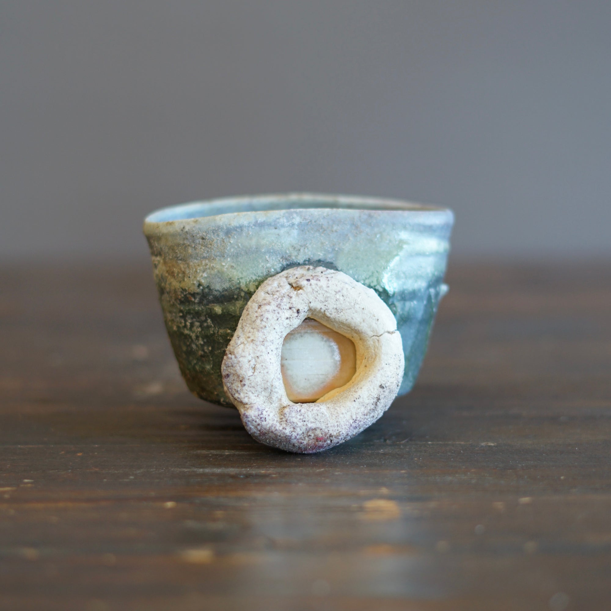 "Happy Accident" Wood Fired Sculpture