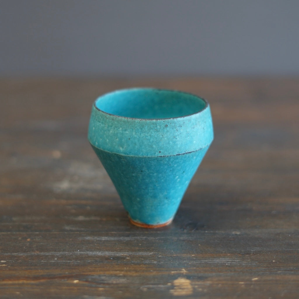 Small Blue Flower Vase #MS002