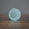 Turquoise Lace Glass Tumbler #U1B
