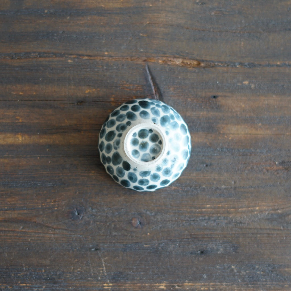 Black Dots GUINOMI Sake Cup #LK881F