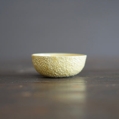 Small Yellow Caviar Dish #LK864B