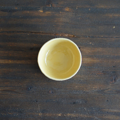 Small Yellow Caviar Dish #LK864B