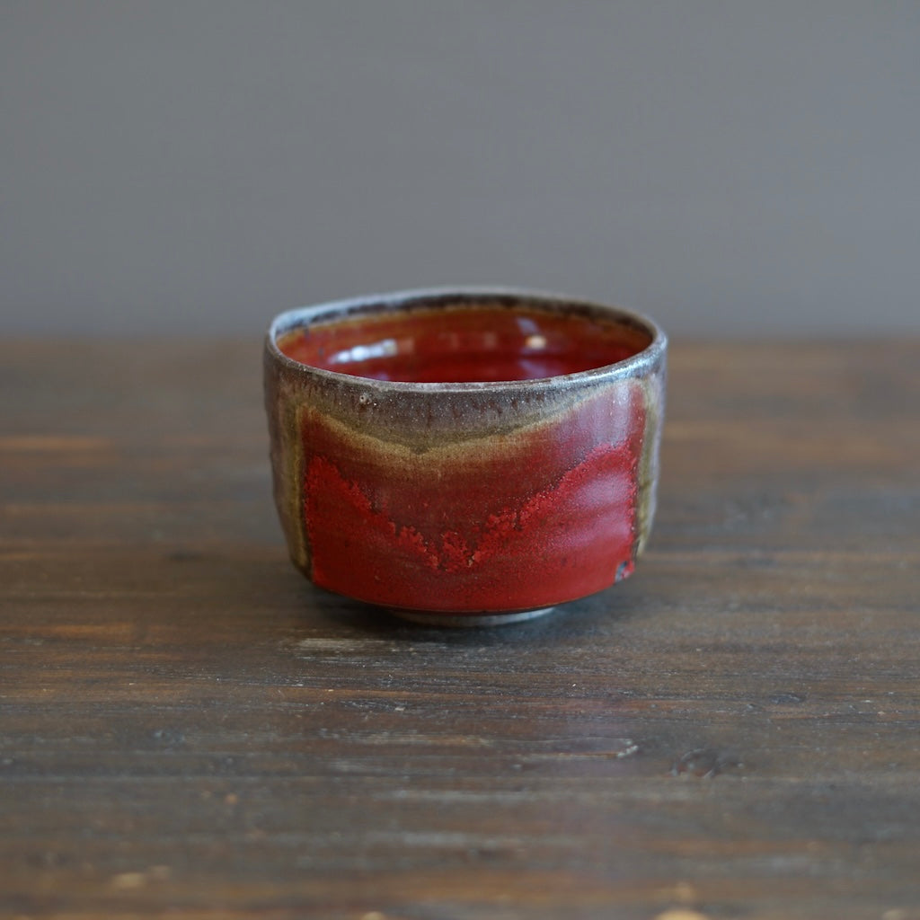Red Tea Bowl #SY541